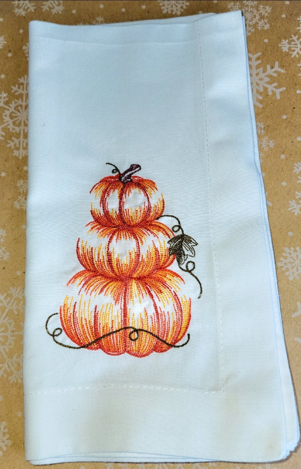 Ships within 24 hours of order | Set of 6 Thanksgiving Napkins | Linen Dinner Napkins | Embroidered Napkin | Fall Napkins | Gift Idea | Gift